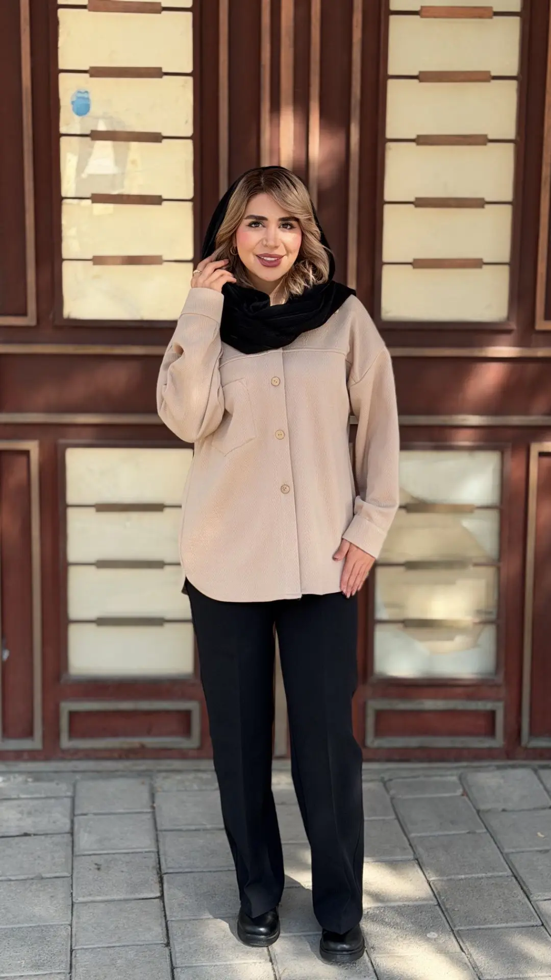 شومیز پاییزی فیتیله ای_شعبه دوم